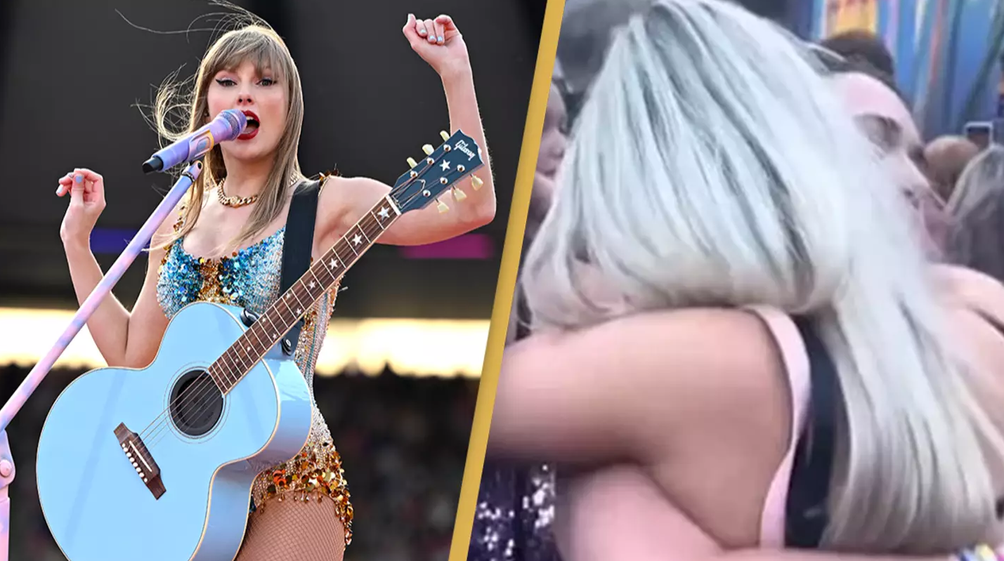 Taylor Swift pauses Eras Tour concert for a heartwarming surprise proposal