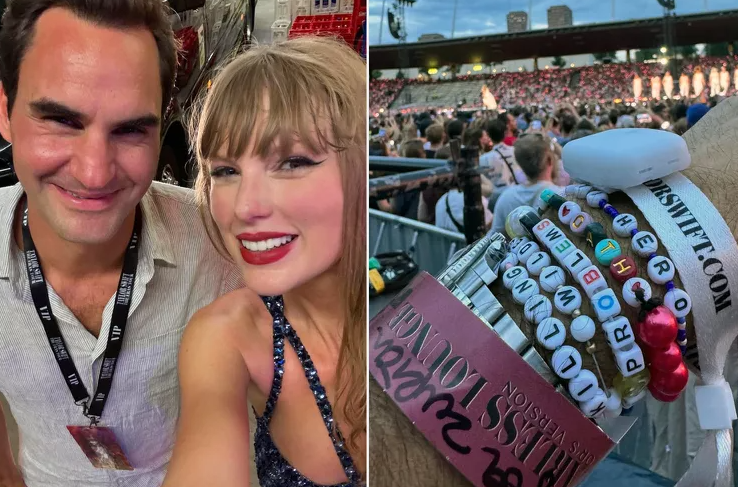 Roger Federer Shares Selfie with Taylor Swift After Attending Her Eras Tour: ‘In My Swiftie Era’