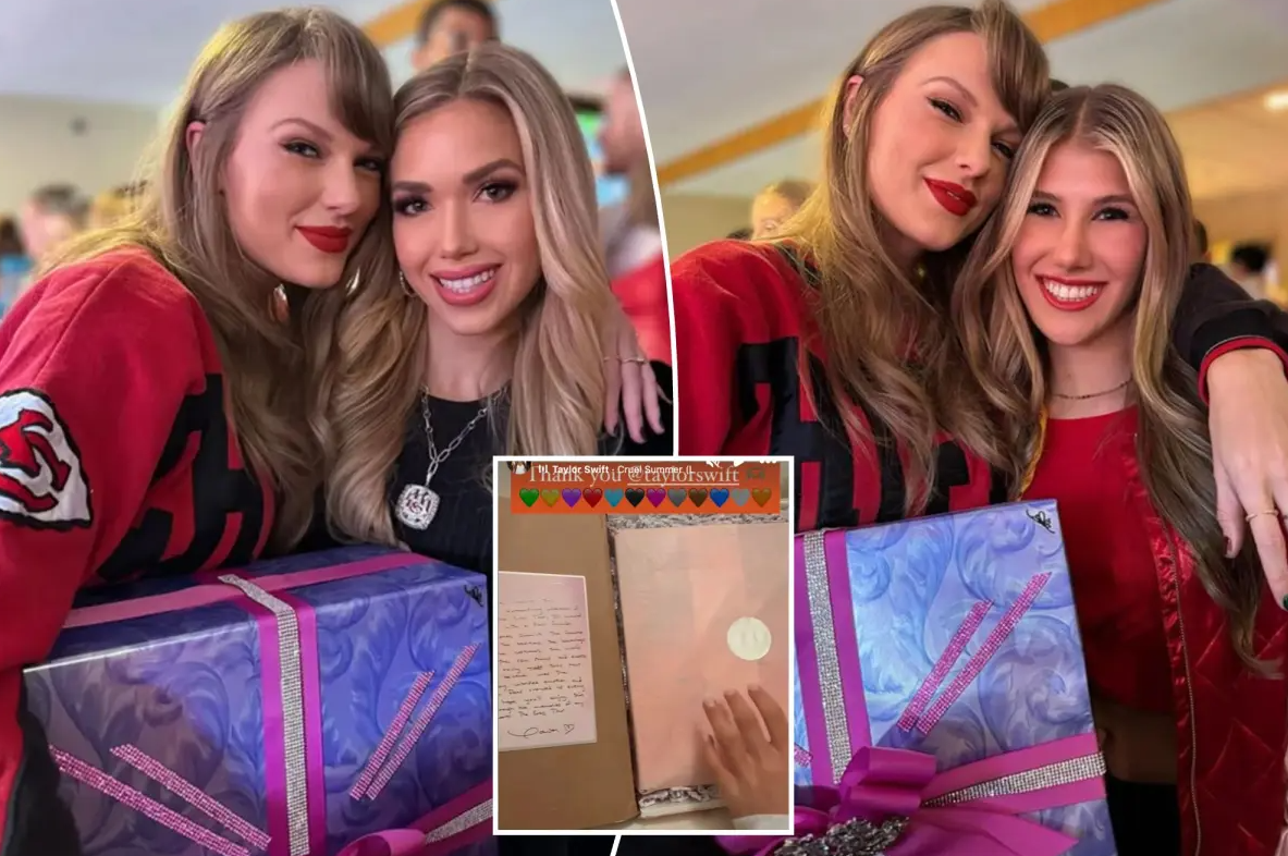 Taylor Swift sends personal Eras Tour books to Chiefs heiresses Ava and Gracie Hunt