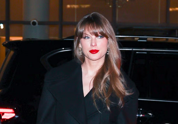 Does Taylor Swift’s embellished little black dress hint at her next era?