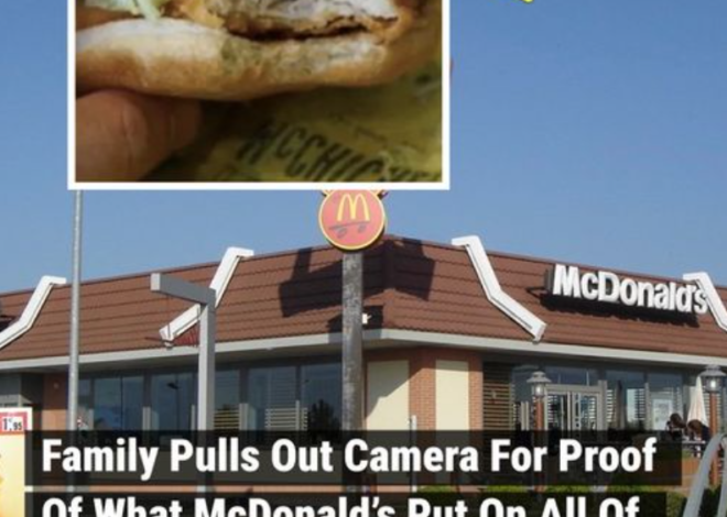 Family Pulls Out Camera For Proof Of What McDonald’s Put On All Of Their Sandwiches