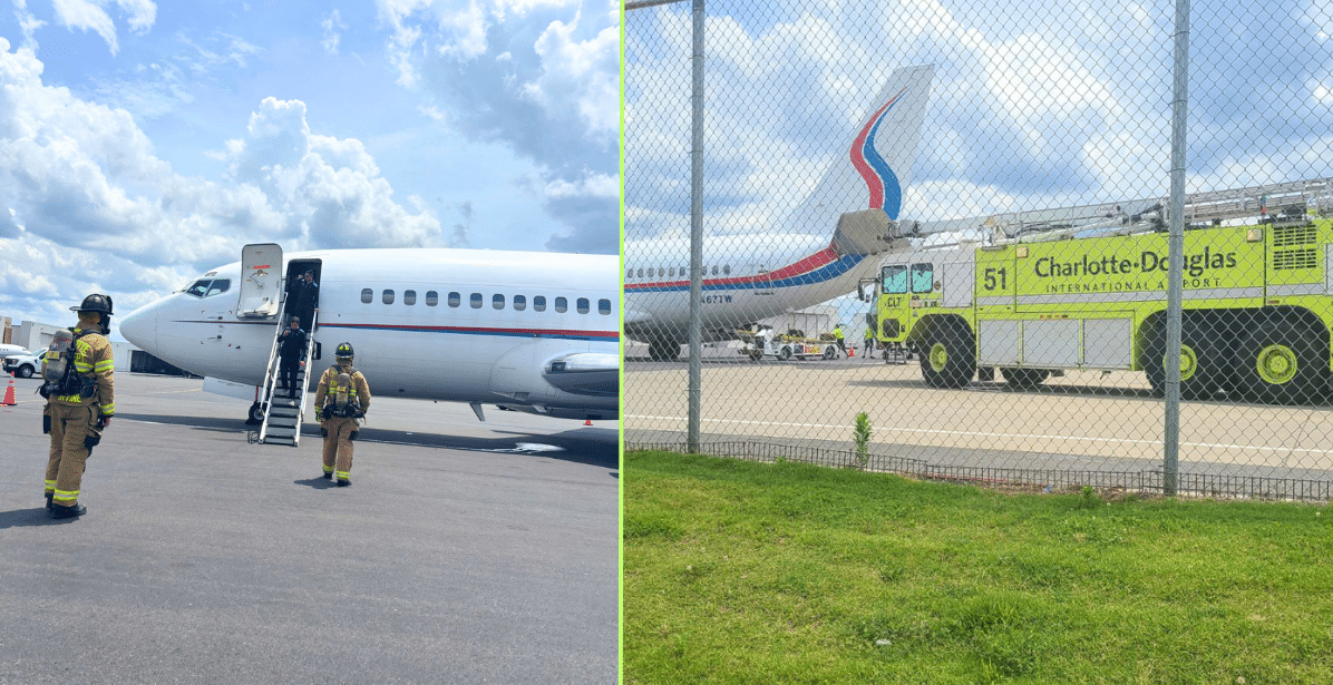 Plane Carrying NASCAR Drivers Evacuated After Engine Blows Moments Before Takeoff
