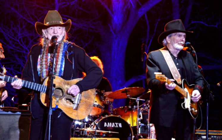 Merle Haggard & Willie Nelson’s “Okie from Muskogee” Live Is Country Music Gold