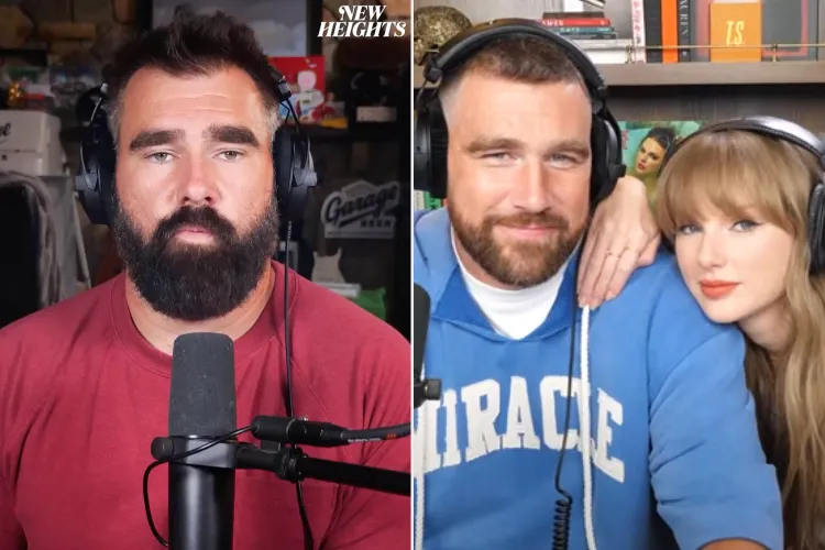 Jason Kelce Praises Taylor Swift Over New Nickname for Fiancé Travis Kelce: ‘Stealing That One’