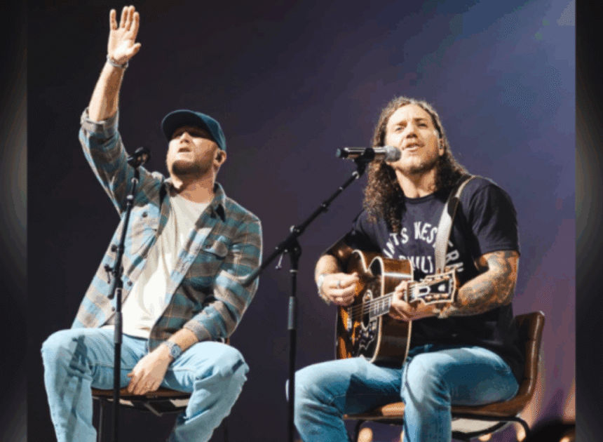 Cole Swindell Brandon Lake Unite for Powerful Worship Show