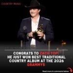 zach top grammy
