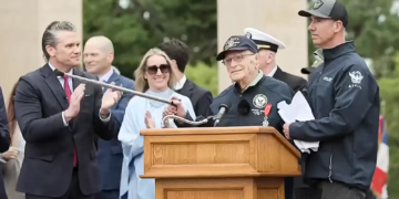 107-Year-Old Veteran Marks D-Day Anniversary With Sec. Of War Hegseth