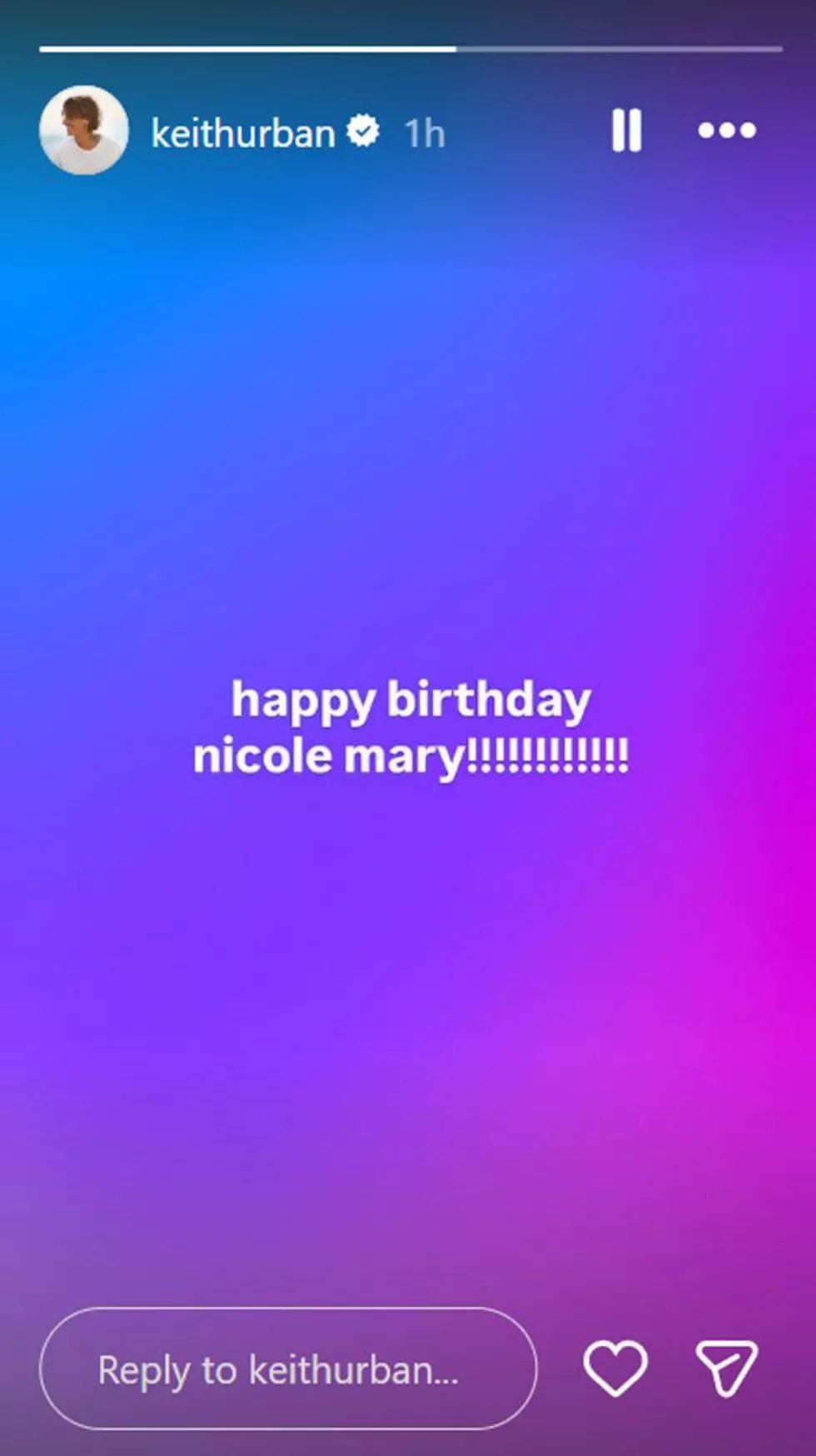 Keith Urban Instagram