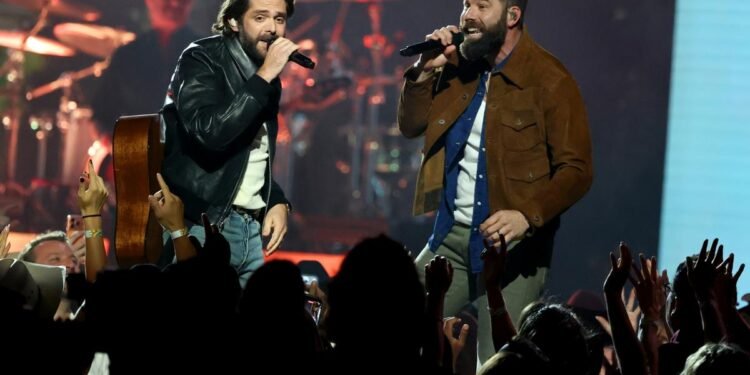 Jordan Davis Jokingly Admits Defeat to Thomas Rhett