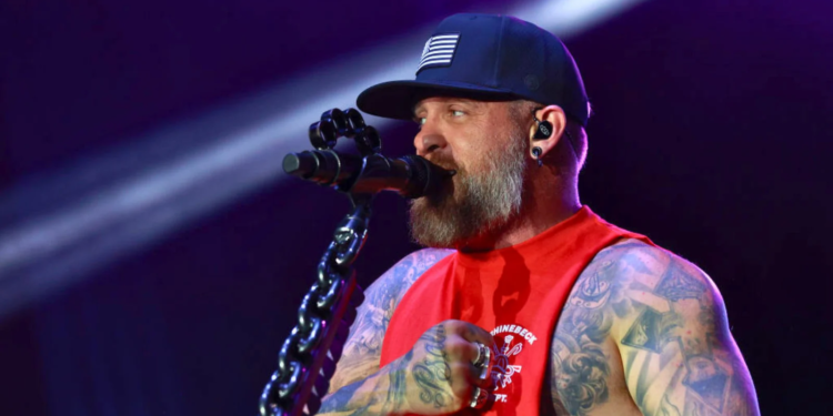 Brantley Gilbert opened up about his fear of performing after getting sober