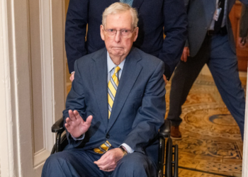 Mitch McConnell speaks publicly following extended hospital stay