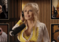 Dolly Parton with Lainey Wilson, Miley Cyrus, Queen Latifah and Reba McEntire